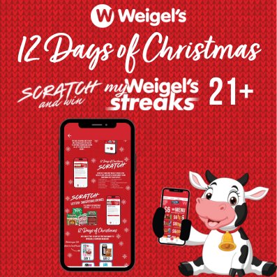 Weigel’s successfully concluded its 12 Days of Christmas 2025 program, delivering one of the strongest holiday engagement periods in the company’s history.