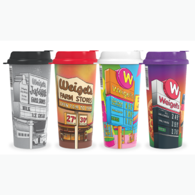 Weigel's Anniversary Cups